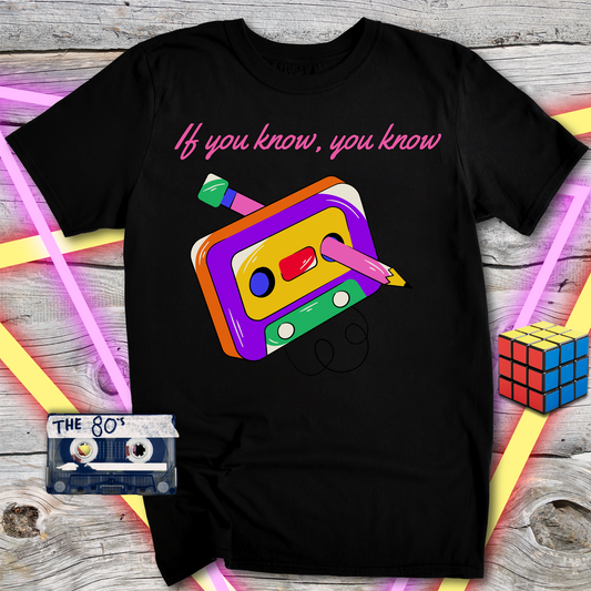 Retro Graphic Tee, Vintage T-Shirt, 80s Nostalgia Shirt, Casual Wear, Perfect Gift for Music Lovers