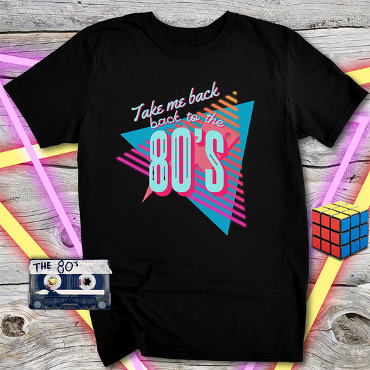 Retro 80s Inspired Unisex Softstyle T-Shirt - Nostalgic Graphic Tee